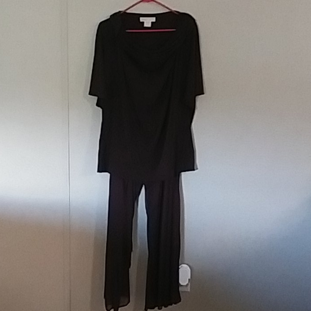 Michael kors pants suit extra large brown
